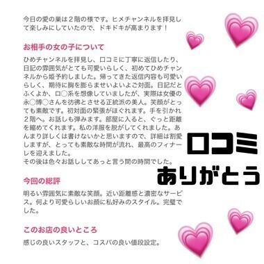 口コミありがとう♡