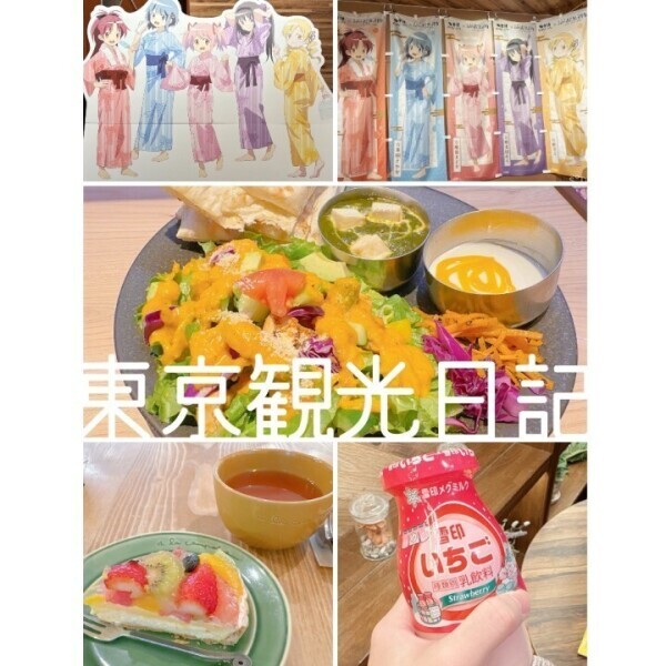 🧩東京観光日記①‎૮⁔•⤙•⁔ა🥄