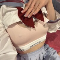 制服からチラ乳⚪︎👀