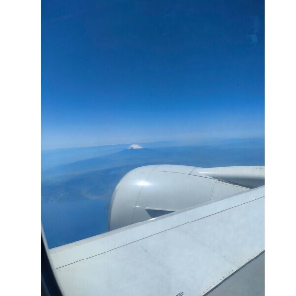 富士山発見!!