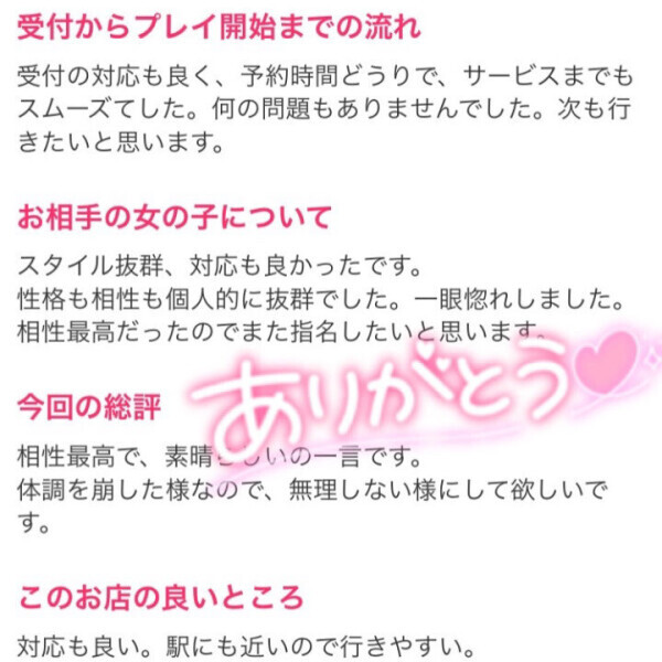 クチコミ御礼?