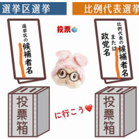 ??絶対投票??に行こう??
