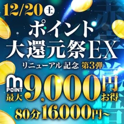リニューアル第三弾！ポイント大還元祭ＥＸ