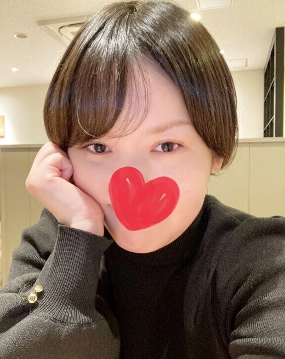 台風に負けない女