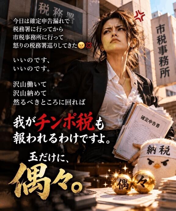 税金はすすめ
