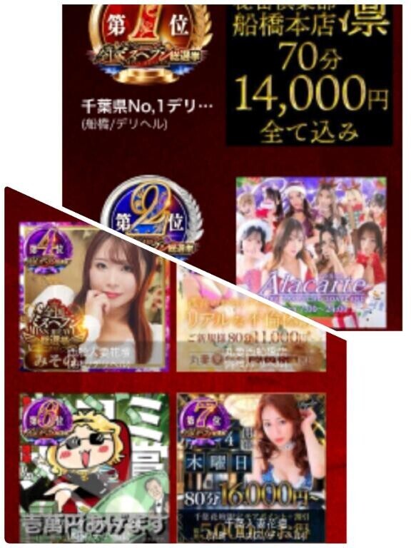 ミスヘブン総選挙　最多投票ショップ