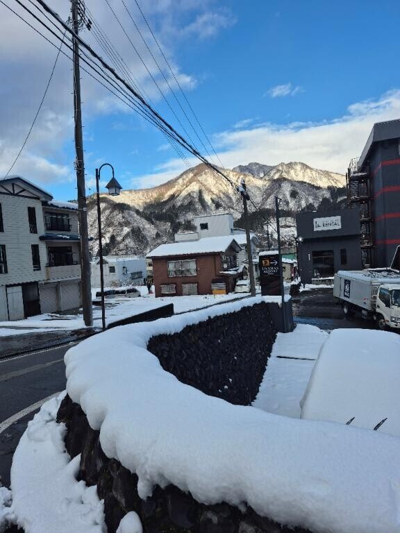 越後湯沢に到着しました