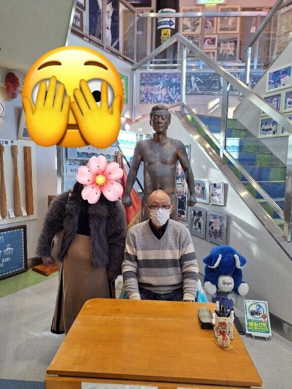 落合博満さんのところに！