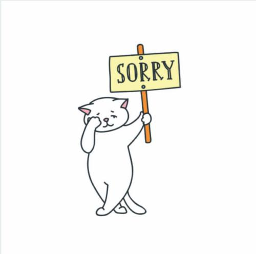ごめんなさい🥺