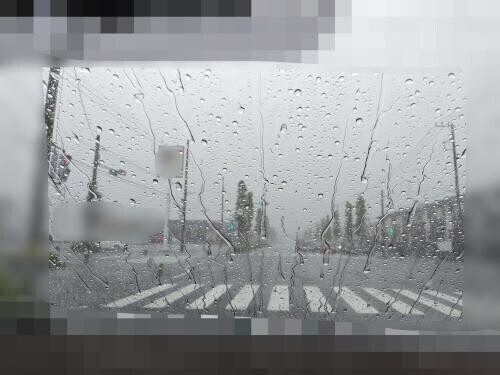 急に豪雨やめて!!!!😭