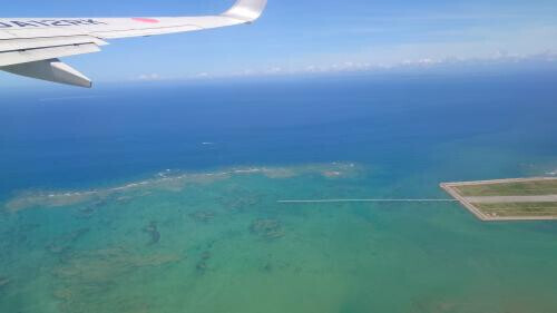 暑い海！