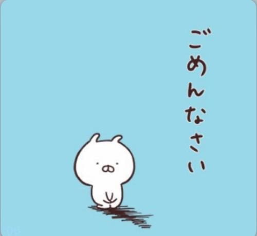 ごめんなさい🙇‍♀️