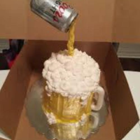 ビールケーキだって！