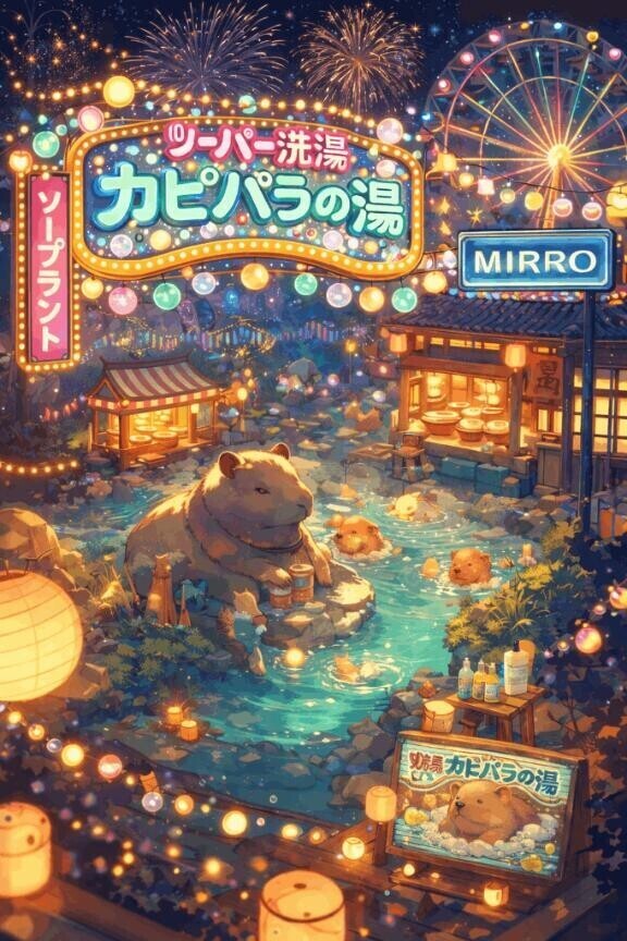 ソーパー銭湯カピバラの湯??