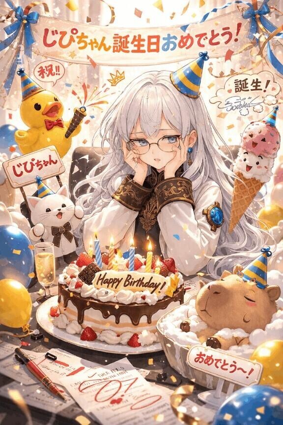 ??じぴちゃんの誕生日?