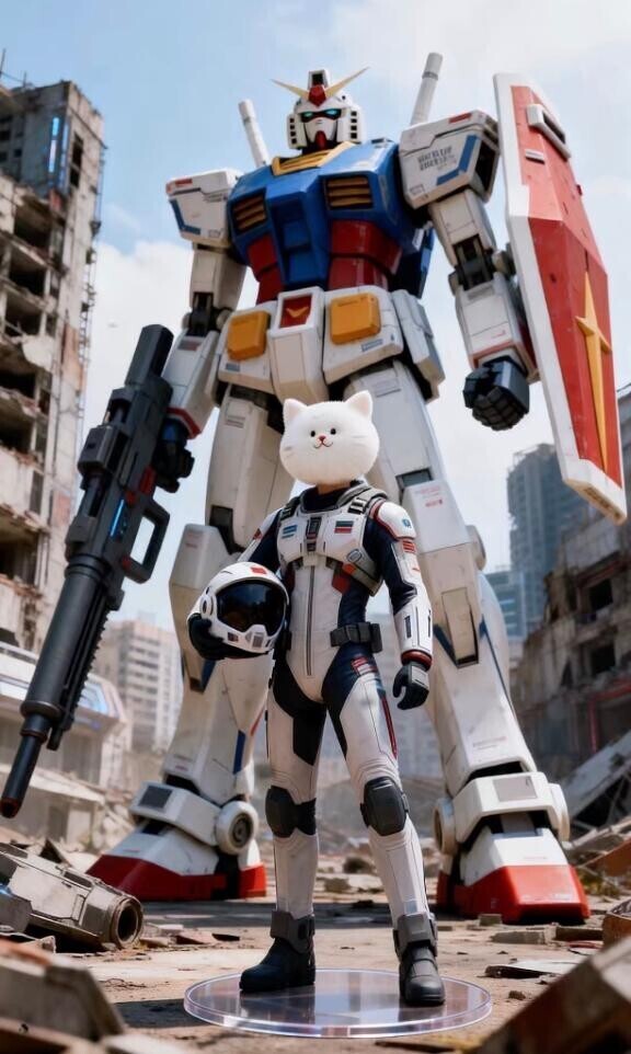 ?勃ち上がれガンダム