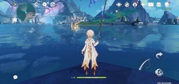 魚釣り??ミニゲームにて??