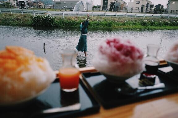 雨音、湿度、その空気。