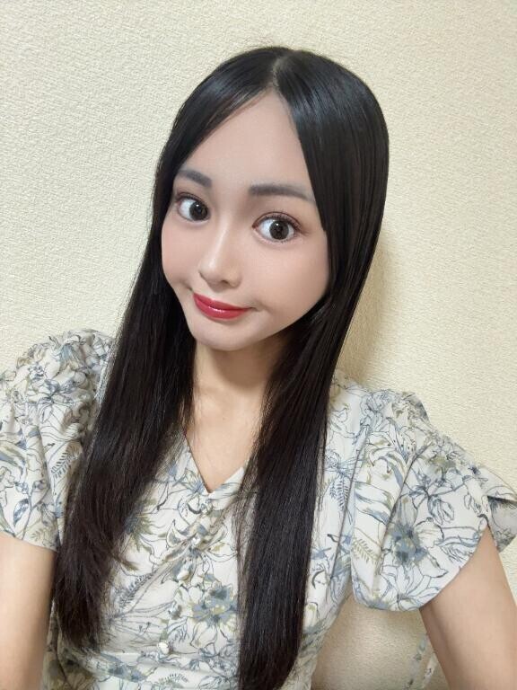 前髪分けてみたよー?