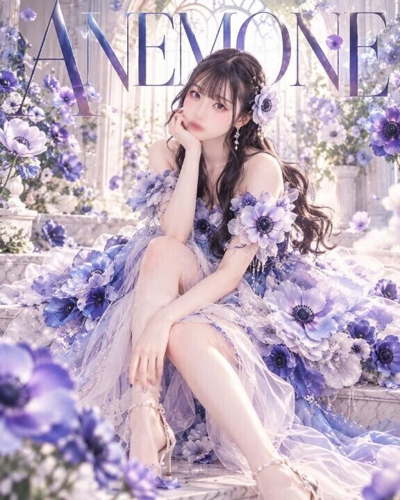 ?青や紫のアネモネの花言葉は…