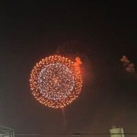 土浦の花火はじめてみた！