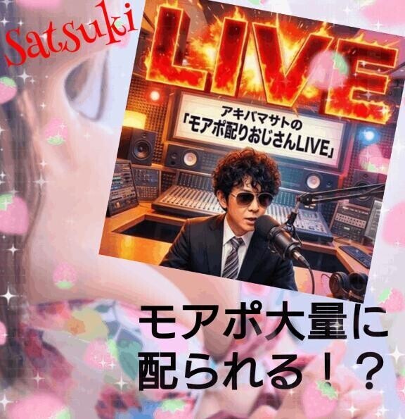 モアポ10万円配ります