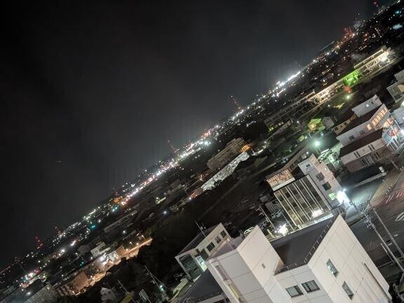 夜はこれから?