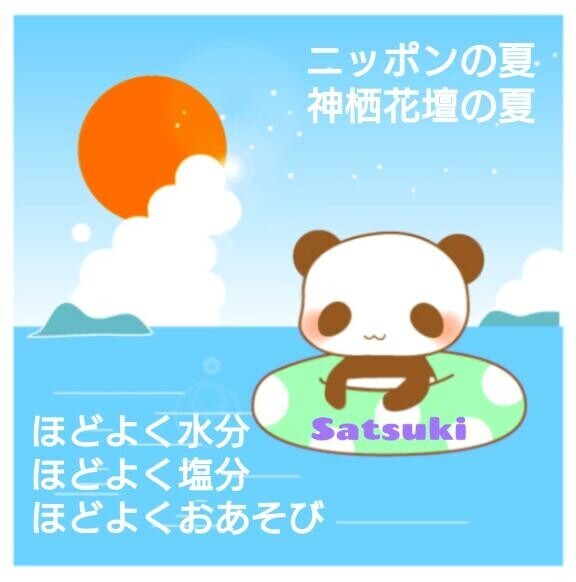 二年目の夏ですね