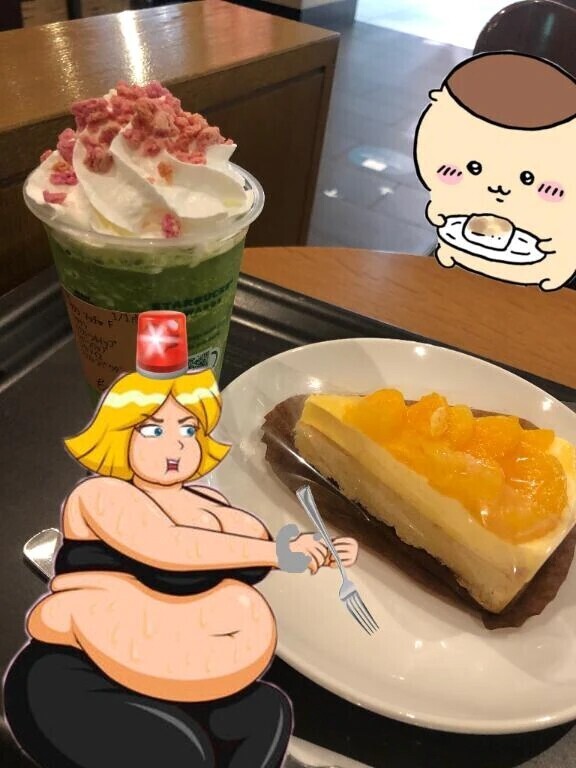 [お題] 今日は「ポッチャリの日」一番太った食べ物なんですか？に回答♪