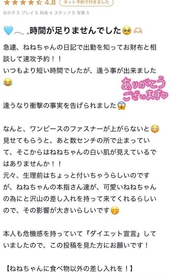 ありがとうございます♡