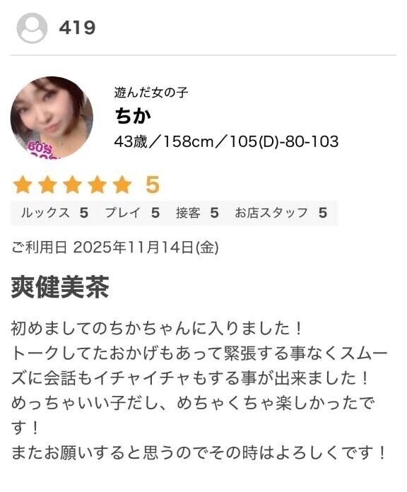 クチコミありがとう🥰