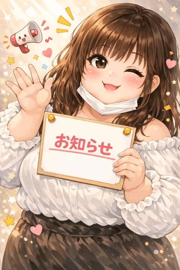 お知らせ⋆͛📢⋆🖤