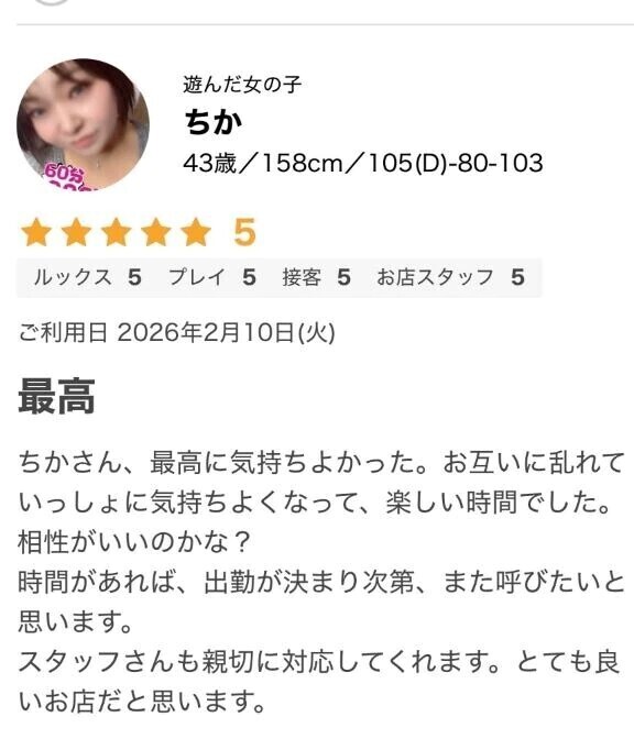 クチコミありがとー❤️