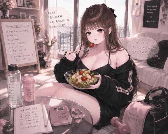 久々再開‼️1日1問❣️Q.食事に何分かける？？？