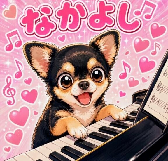 ピアノえ～～～