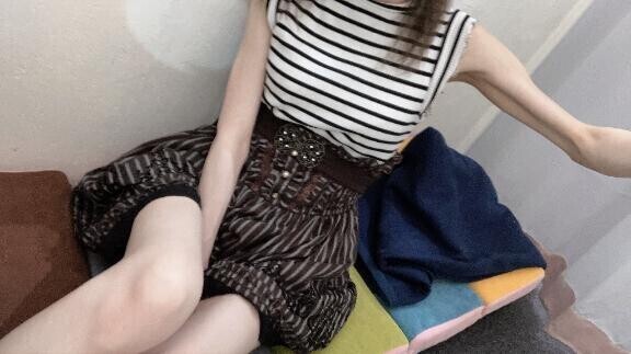 最近はスカート派♡