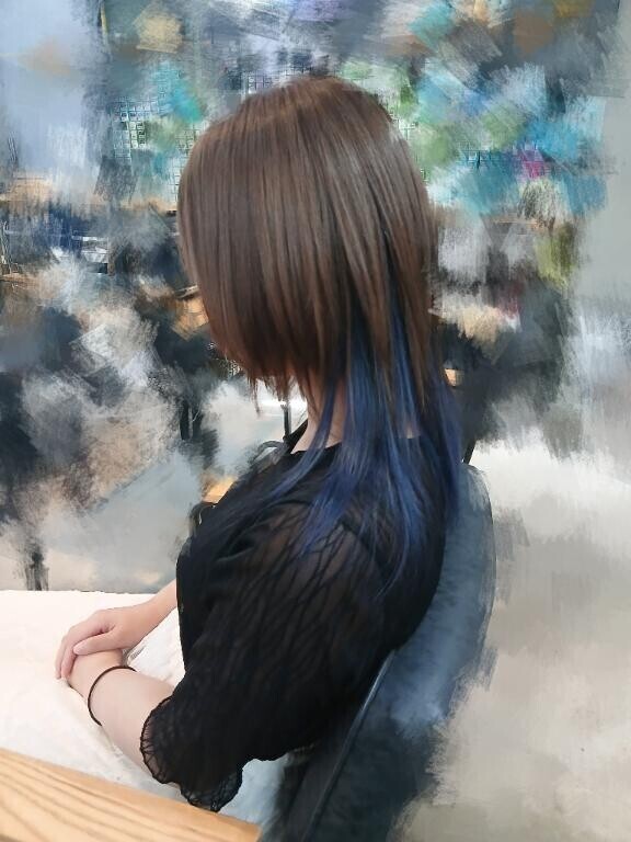 髪染めたよ〜( *´꒳`* )♡