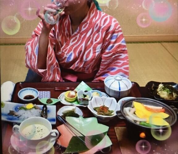 お食事でーす