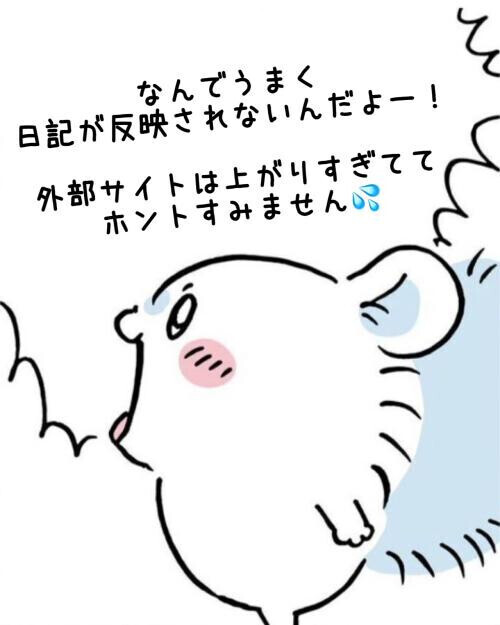 日記がごちゃごちゃ💦