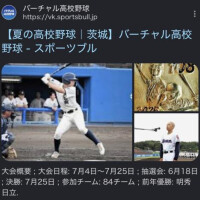 夏の高校野球⚾️