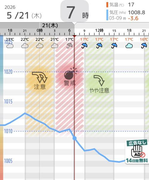 雨ですねー☔️