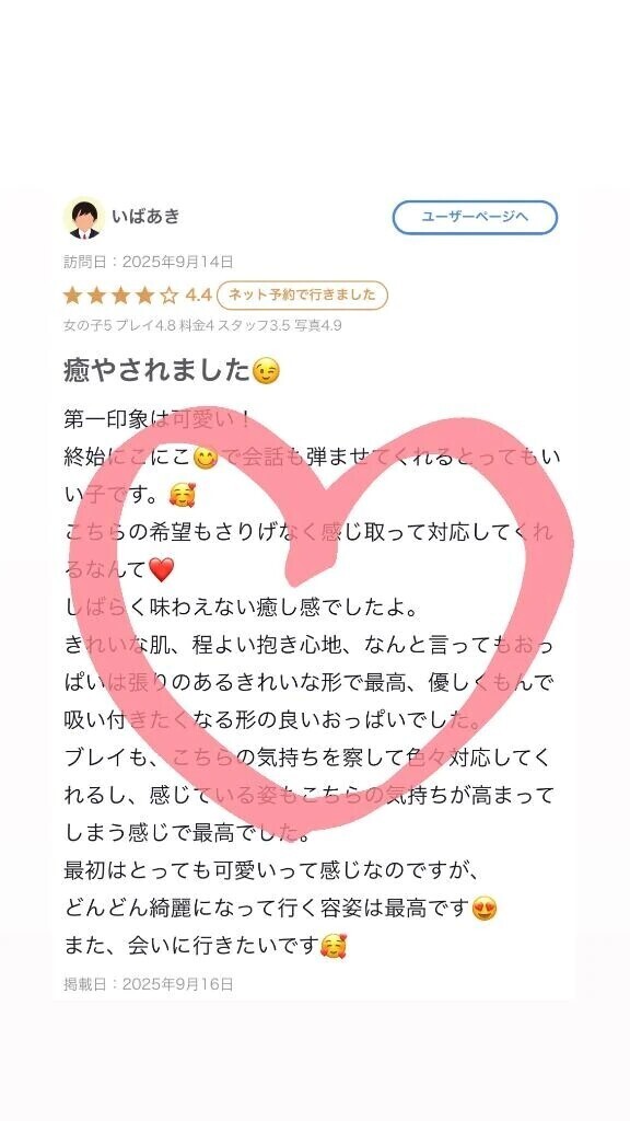 【ありがとう写メ日記】