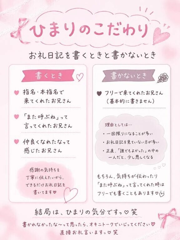 ひまりのこだわり💭