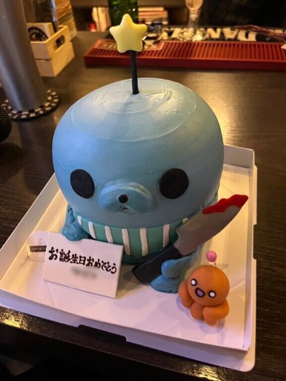 誕生日目前ガール参上